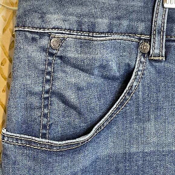 TALBOTS Simply Flattering 5 Pocket Womens Plus Size Ankle Length Jeans Size 26W - Picture 5 of 9